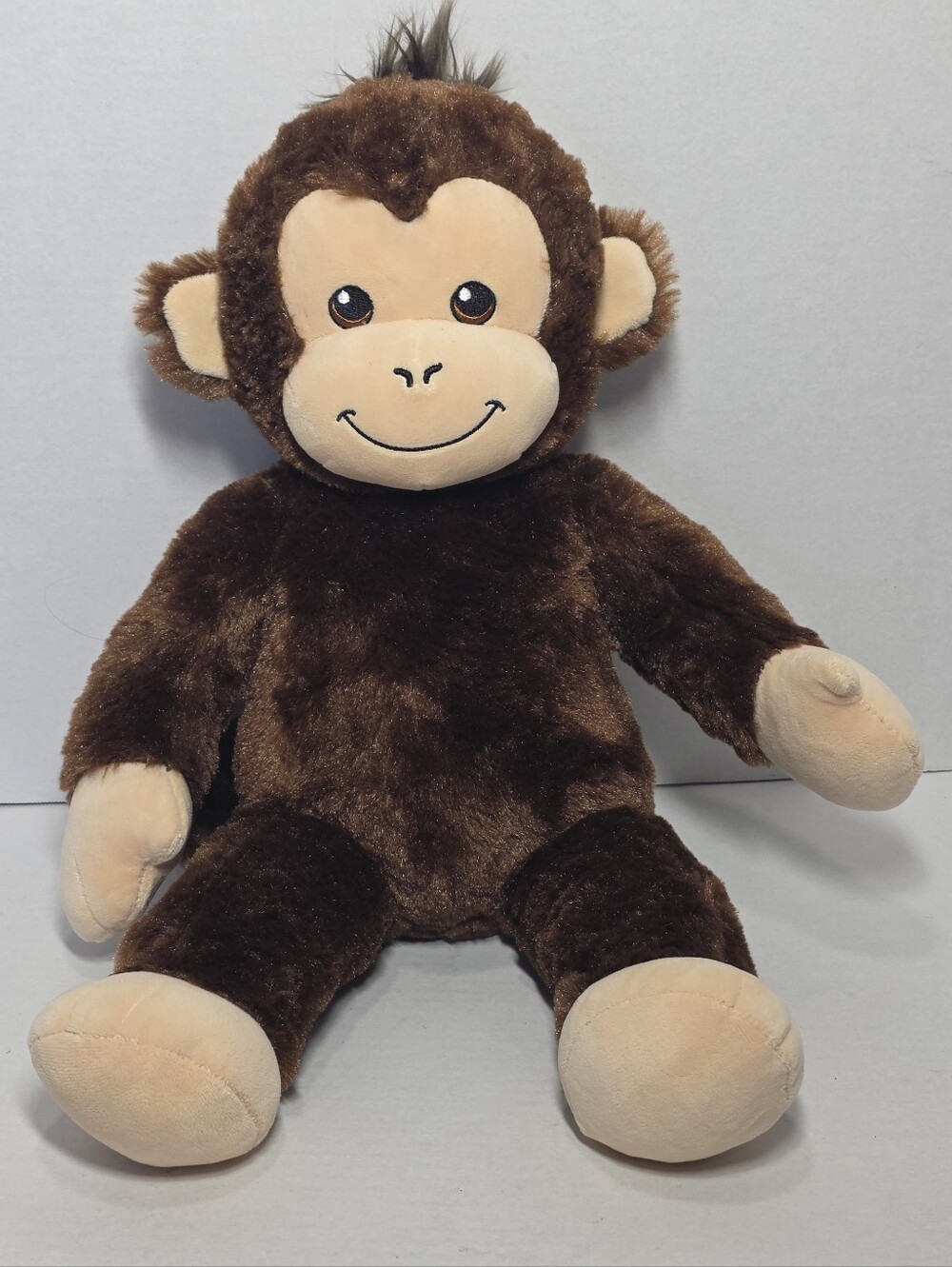 Build A Bear Monkey Chimpanzee Plush Curious George Style 18 Inch BAB